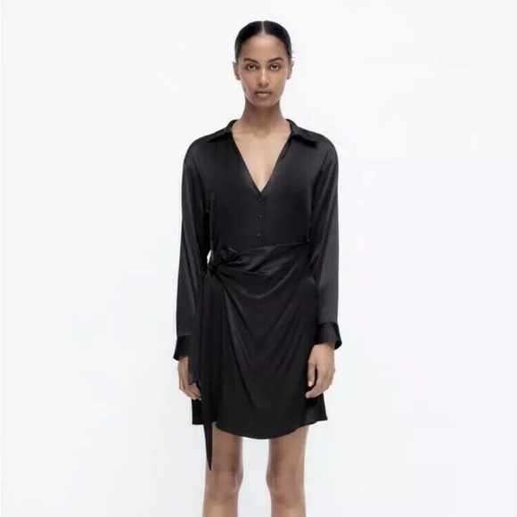 Zara Satin Dress - Picture 4 of 6